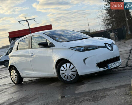 Білий Рено Зое, об'ємом двигуна 0 л та пробігом 77 тис. км за 5750 $, фото 2 на Automoto.ua