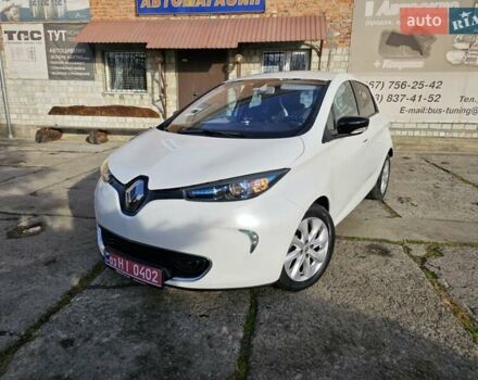 Белый Рено Зое, объемом двигателя 0 л и пробегом 99 тыс. км за 6700 $, фото 1 на Automoto.ua