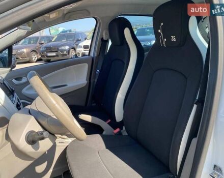 Білий Рено Зое, об'ємом двигуна 0 л та пробігом 91 тис. км за 6940 $, фото 24 на Automoto.ua