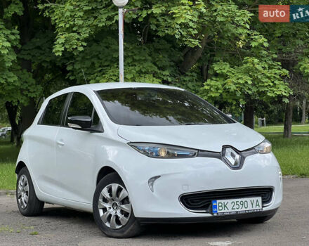 Білий Рено Зое, об'ємом двигуна 0 л та пробігом 82 тис. км за 7650 $, фото 10 на Automoto.ua