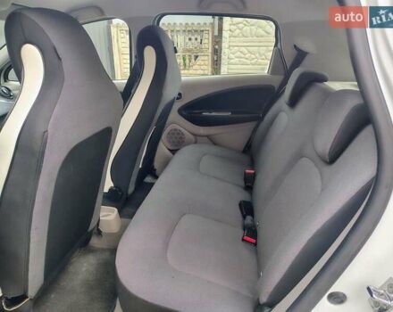 Білий Рено Зое, об'ємом двигуна 0 л та пробігом 40 тис. км за 6900 $, фото 12 на Automoto.ua