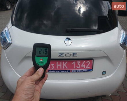 Білий Рено Зое, об'ємом двигуна 0 л та пробігом 109 тис. км за 6888 $, фото 70 на Automoto.ua