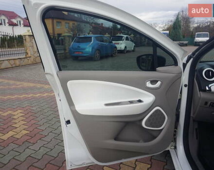 Білий Рено Зое, об'ємом двигуна 0 л та пробігом 112 тис. км за 6777 $, фото 25 на Automoto.ua