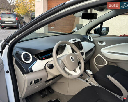 Білий Рено Зое, об'ємом двигуна 0 л та пробігом 116 тис. км за 6599 $, фото 6 на Automoto.ua