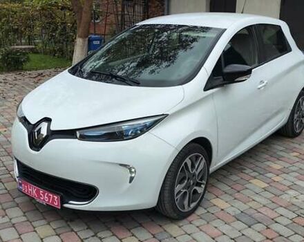 Білий Рено Зое, об'ємом двигуна 0 л та пробігом 50 тис. км за 7950 $, фото 1 на Automoto.ua