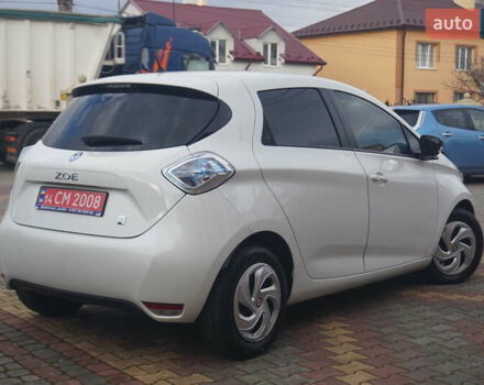 Білий Рено Зое, об'ємом двигуна 0 л та пробігом 112 тис. км за 6777 $, фото 8 на Automoto.ua