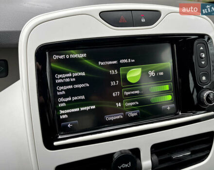 Белый Рено Зое, объемом двигателя 0 л и пробегом 115 тыс. км за 5950 $, фото 21 на Automoto.ua