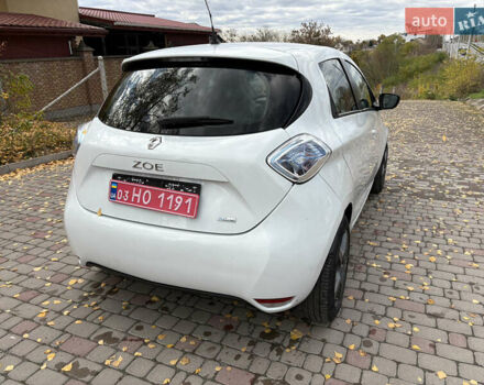 Рено Зое 2017 в Ровно на Automoto.ua Белый Рено Зое, объемом двигателя 0 л и пробегом 104 тыс. км за 8599 $, фото 9 на Automoto.ua