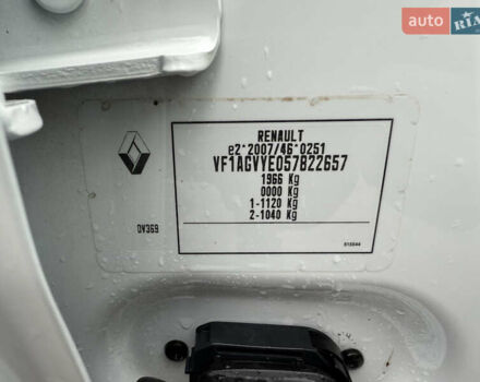 Белый Рено Зое, объемом двигателя 0 л и пробегом 106 тыс. км за 8100 $, фото 15 на Automoto.ua