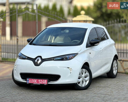 Білий Рено Зое, об'ємом двигуна 0 л та пробігом 77 тис. км за 9499 $, фото 6 на Automoto.ua