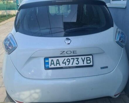 Белый Рено Зое, объемом двигателя 0 л и пробегом 124 тыс. км за 10100 $, фото 3 на Automoto.ua