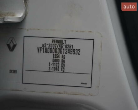 Білий Рено Зое, об'ємом двигуна 0 л та пробігом 37 тис. км за 10777 $, фото 67 на Automoto.ua