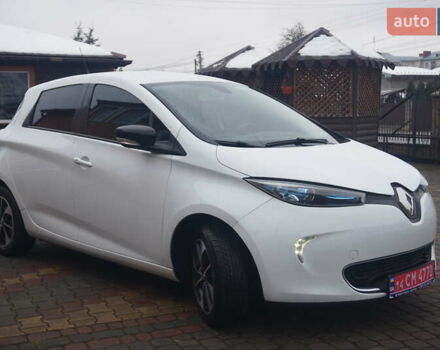 Білий Рено Зое, об'ємом двигуна 0 л та пробігом 37 тис. км за 10777 $, фото 5 на Automoto.ua