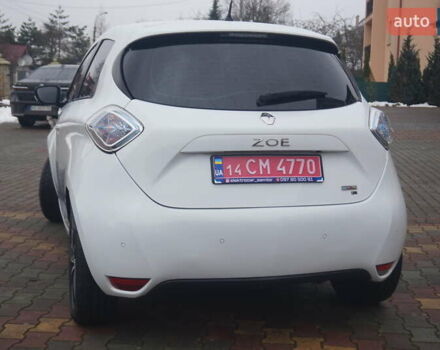Білий Рено Зое, об'ємом двигуна 0 л та пробігом 37 тис. км за 10777 $, фото 10 на Automoto.ua