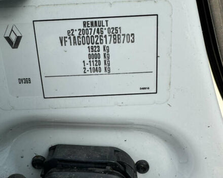 Білий Рено Зое, об'ємом двигуна 0 л та пробігом 47 тис. км за 8700 $, фото 7 на Automoto.ua