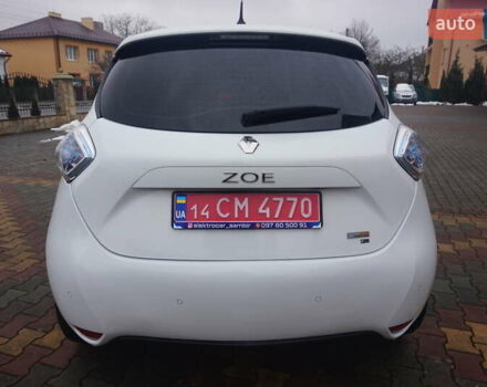 Білий Рено Зое, об'ємом двигуна 0 л та пробігом 37 тис. км за 10777 $, фото 20 на Automoto.ua