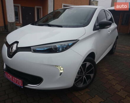 Білий Рено Зое, об'ємом двигуна 0 л та пробігом 37 тис. км за 10777 $, фото 15 на Automoto.ua