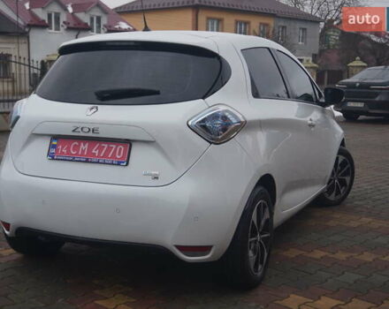 Білий Рено Зое, об'ємом двигуна 0 л та пробігом 37 тис. км за 10777 $, фото 9 на Automoto.ua