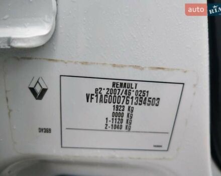 Белый Рено Зое, объемом двигателя 0 л и пробегом 90 тыс. км за 8900 $, фото 13 на Automoto.ua