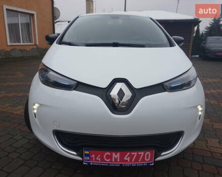 Білий Рено Зое, об'ємом двигуна 0 л та пробігом 37 тис. км за 10777 $, фото 16 на Automoto.ua