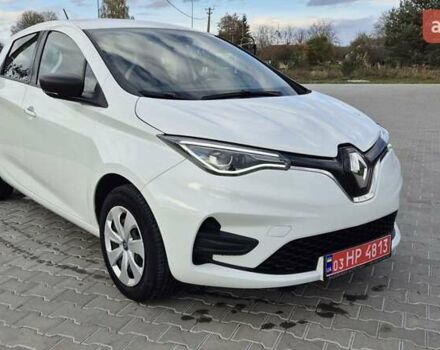 Белый Рено Зое, объемом двигателя 0 л и пробегом 25 тыс. км за 11600 $, фото 1 на Automoto.ua