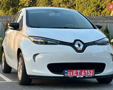 Білий Рено Зое, об'ємом двигуна 0 л та пробігом 17 тис. км за 10250 $, фото 3 на Automoto.ua