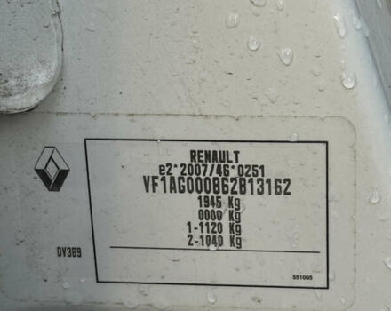 Белый Рено Зое, объемом двигателя 0 л и пробегом 67 тыс. км за 9500 $, фото 52 на Automoto.ua