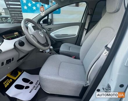Білий Рено Зое, об'ємом двигуна 41 л та пробігом 27 тис. км за 11500 $, фото 9 на Automoto.ua