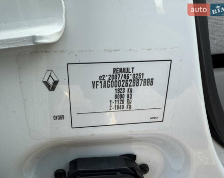 Белый Рено Зое, объемом двигателя 0 л и пробегом 112 тыс. км за 8900 $, фото 26 на Automoto.ua