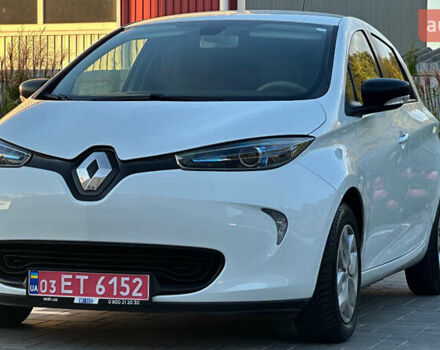 Білий Рено Зое, об'ємом двигуна 0 л та пробігом 17 тис. км за 10250 $, фото 1 на Automoto.ua