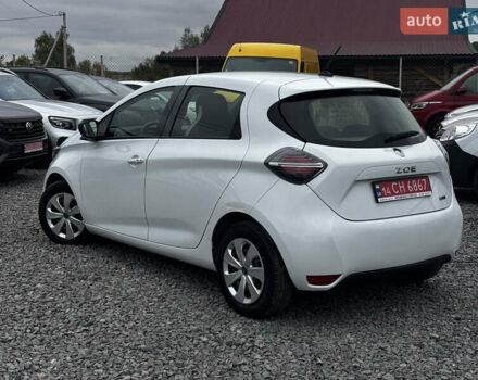 Белый Рено Зое, объемом двигателя 0 л и пробегом 41 тыс. км за 11600 $, фото 10 на Automoto.ua