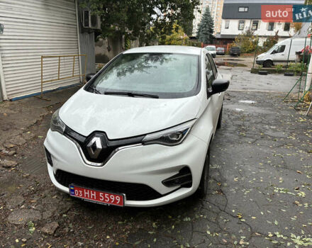 Білий Рено Зое, об'ємом двигуна 0 л та пробігом 20 тис. км за 12300 $, фото 1 на Automoto.ua