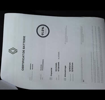 Білий Рено Зое, об'ємом двигуна 0 л та пробігом 128 тис. км за 11690 $, фото 31 на Automoto.ua