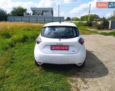Белый Рено Зое, объемом двигателя 0 л и пробегом 24 тыс. км за 12700 $, фото 24 на Automoto.ua