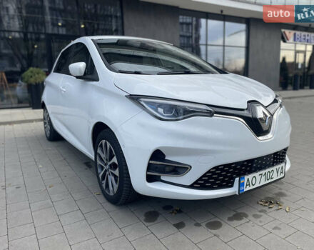 Белый Рено Зое, объемом двигателя 0 л и пробегом 106 тыс. км за 12299 $, фото 6 на Automoto.ua