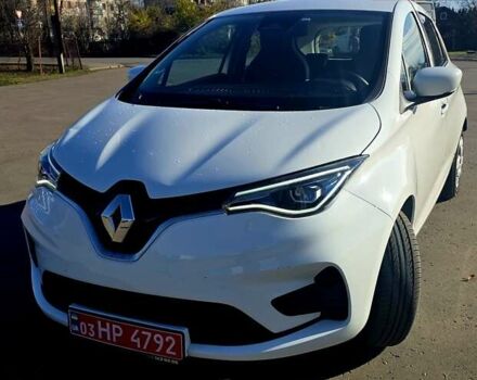 Белый Рено Зое, объемом двигателя 0 л и пробегом 112 тыс. км за 10900 $, фото 1 на Automoto.ua
