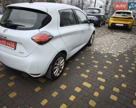 Белый Рено Зое, объемом двигателя 0 л и пробегом 59 тыс. км за 13200 $, фото 12 на Automoto.ua
