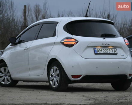 Білий Рено Зое, об'ємом двигуна 0 л та пробігом 41 тис. км за 13200 $, фото 9 на Automoto.ua