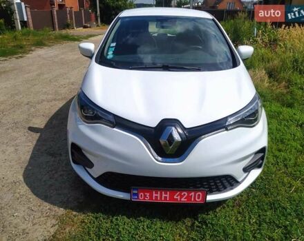 Белый Рено Зое, объемом двигателя 0 л и пробегом 24 тыс. км за 12700 $, фото 23 на Automoto.ua