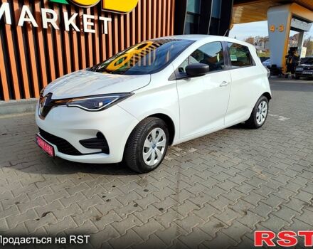 Белый Рено Зое, объемом двигателя 80 л и пробегом 78 тыс. км за 11850 $, фото 1 на Automoto.ua