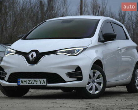 Білий Рено Зое, об'ємом двигуна 0 л та пробігом 41 тис. км за 13200 $, фото 7 на Automoto.ua