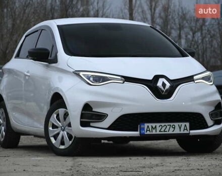 Білий Рено Зое, об'ємом двигуна 0 л та пробігом 41 тис. км за 13200 $, фото 1 на Automoto.ua