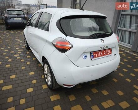 Белый Рено Зое, объемом двигателя 0 л и пробегом 59 тыс. км за 13200 $, фото 11 на Automoto.ua