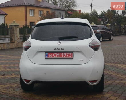 Рено Зое 2020 в Самборе на Automoto.ua Белый Рено Зое, объемом двигателя 0 л и пробегом 157 тыс. км за 11777 $, фото 9 на Automoto.ua
