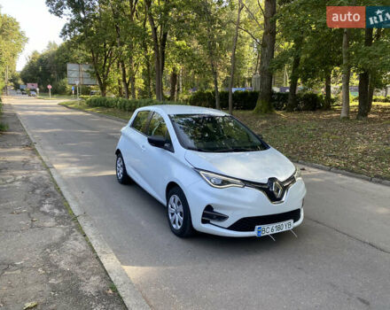 Белый Рено Зое, объемом двигателя 0 л и пробегом 47 тыс. км за 13999 $, фото 1 на Automoto.ua