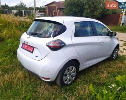 Белый Рено Зое, объемом двигателя 0 л и пробегом 24 тыс. км за 12700 $, фото 6 на Automoto.ua