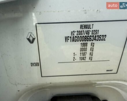 Белый Рено Зое, объемом двигателя 0 л и пробегом 33 тыс. км за 6950 $, фото 14 на Automoto.ua