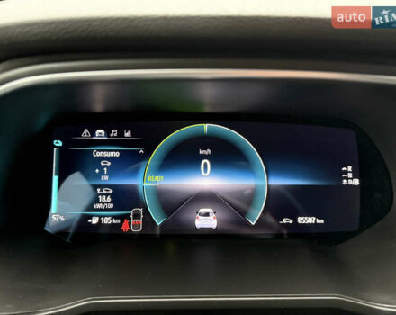 Білий Рено Зое, об'ємом двигуна 0 л та пробігом 85 тис. км за 10900 $, фото 10 на Automoto.ua