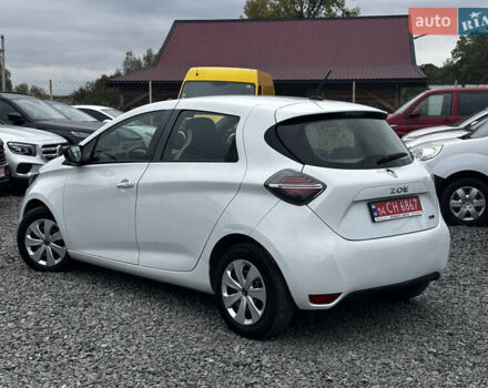 Белый Рено Зое, объемом двигателя 0 л и пробегом 41 тыс. км за 11600 $, фото 12 на Automoto.ua
