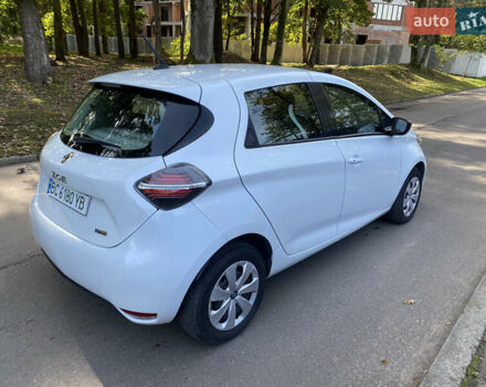 Белый Рено Зое, объемом двигателя 0 л и пробегом 47 тыс. км за 13999 $, фото 6 на Automoto.ua